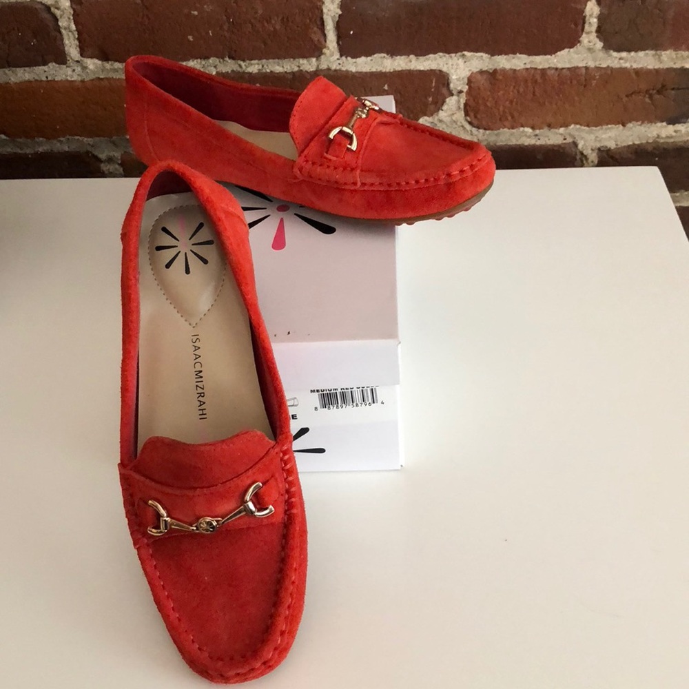 Never worn suede Loafers